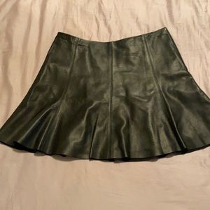 Victoria Secret Faux Leather Skirt!